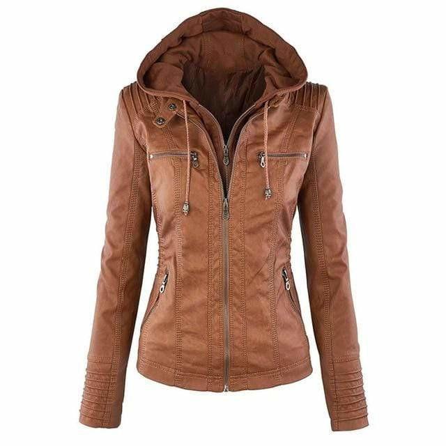 Herrens Kapuzenjacka i Vintage-stil 0