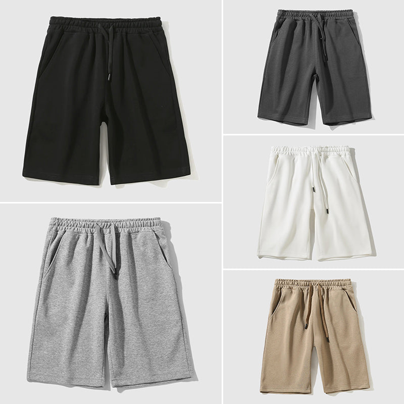 Herrens Knälånga Shorts Avslappnad Stil 6