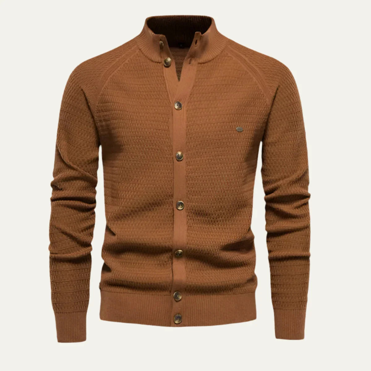 Herrens Kofta med Knappdesign 1