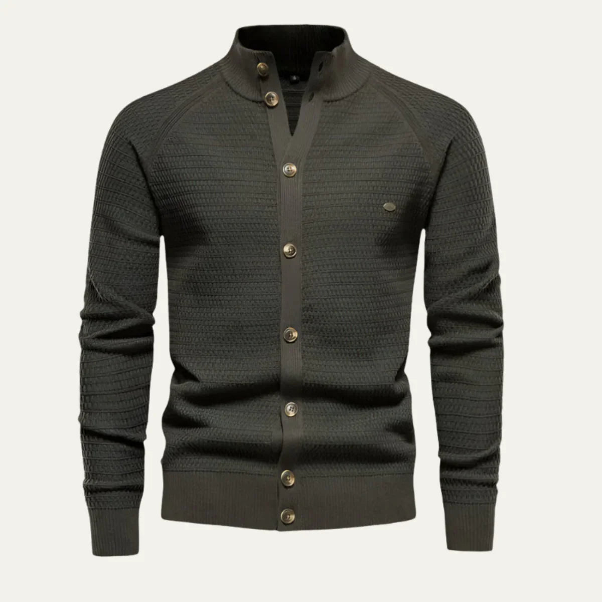 Herrens Kofta med Knappdesign 7
