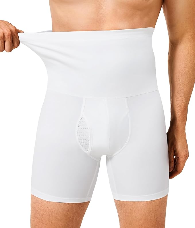 Herrens Kompressionsshorts Hög Midja 0