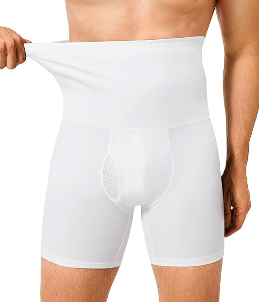 Herrens Kompressionsshorts Hög Midja 0