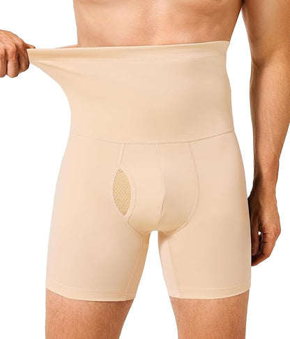 Herrens Kompressionsshorts Hög Midja 1
