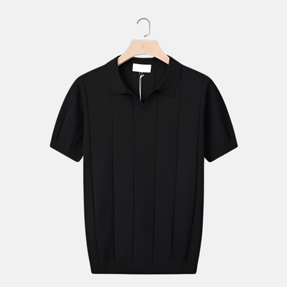 Herrens Kortärmad Polo V-ringad 3