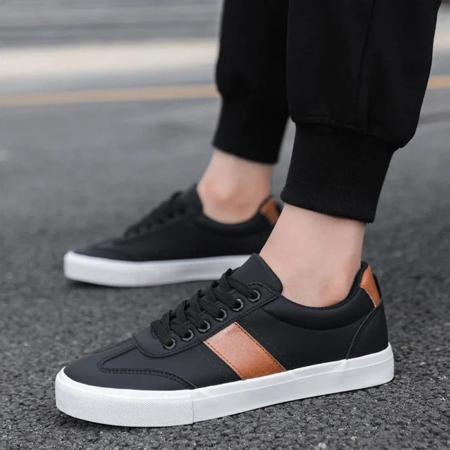 Herrens Lågtopps Sneakers Minimalistisk Design 2