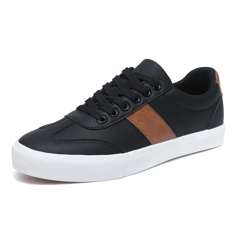 Herrens Lågtopps Sneakers Minimalistisk Design 7
