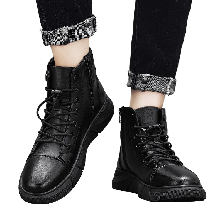 Herrens Lärstövlar med Ergonomisk Design 0