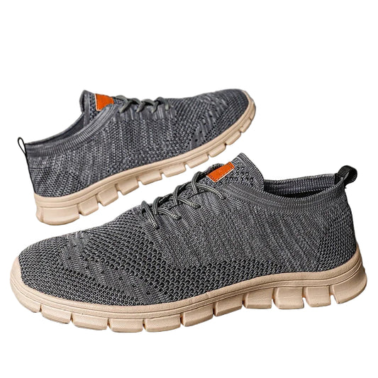 Herrens Lätta Sneakers Andningsbara Casual Skor 0