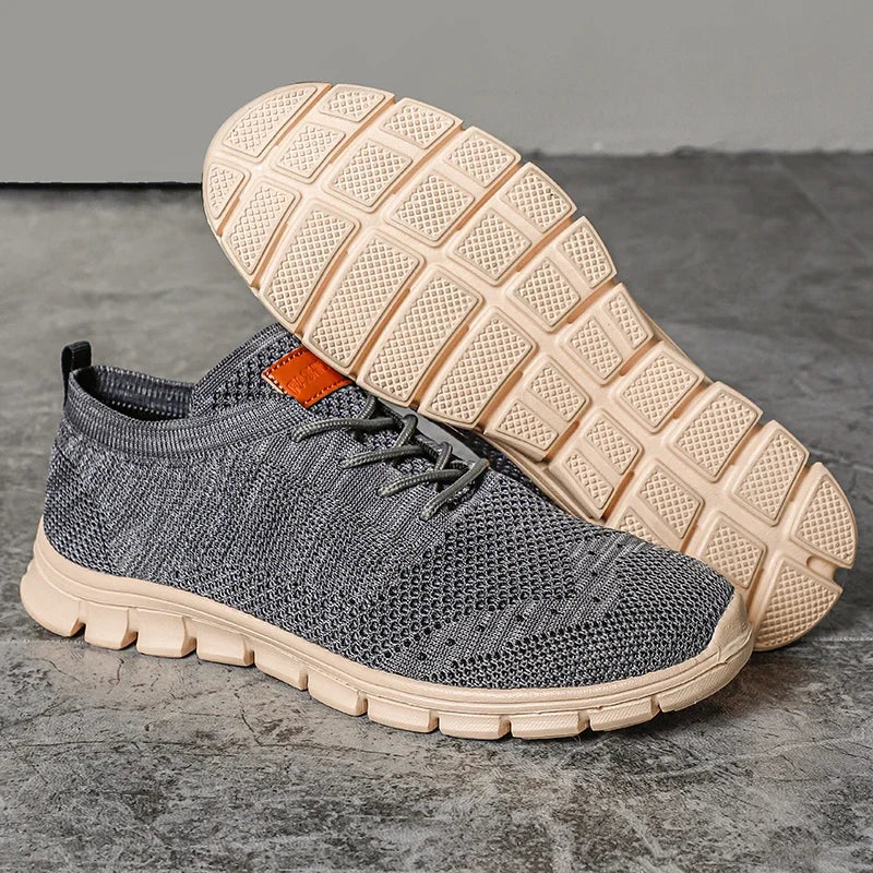 Herrens Lätta Sneakers Andningsbara Casual Skor 2