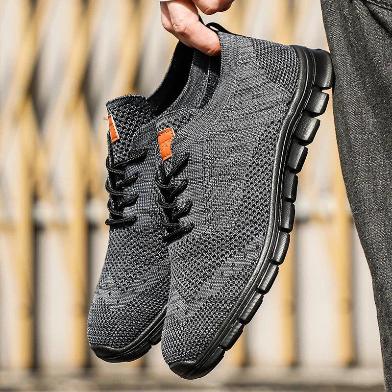 Herrens Lätta Sneakers Andningsbara Casual Skor 7