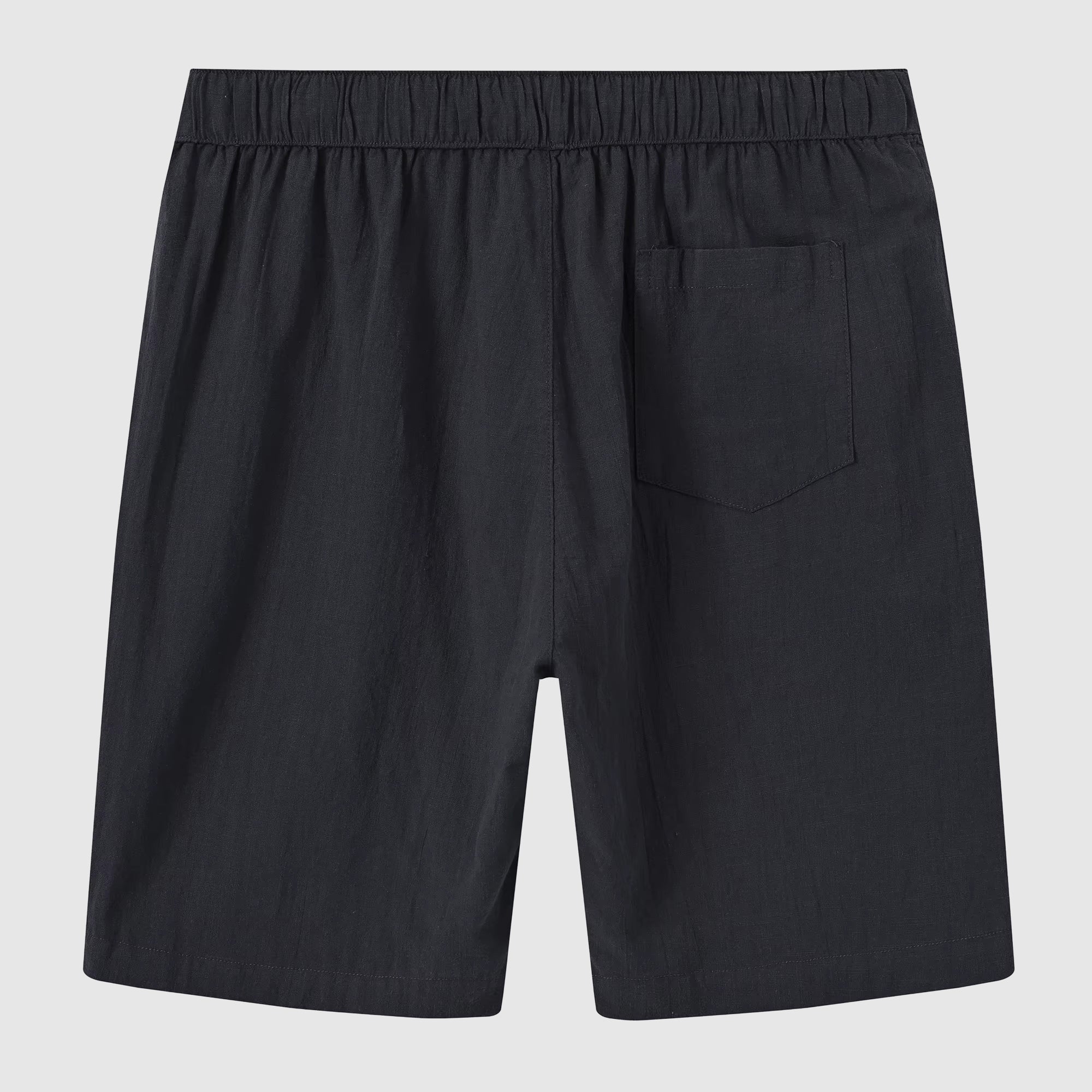 Herrens Linne Shorts Med Avslappnad Stil 7