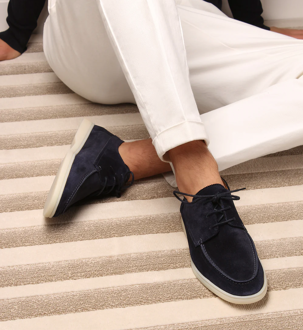 Herrens Loafers Klassisk Design Läder 1