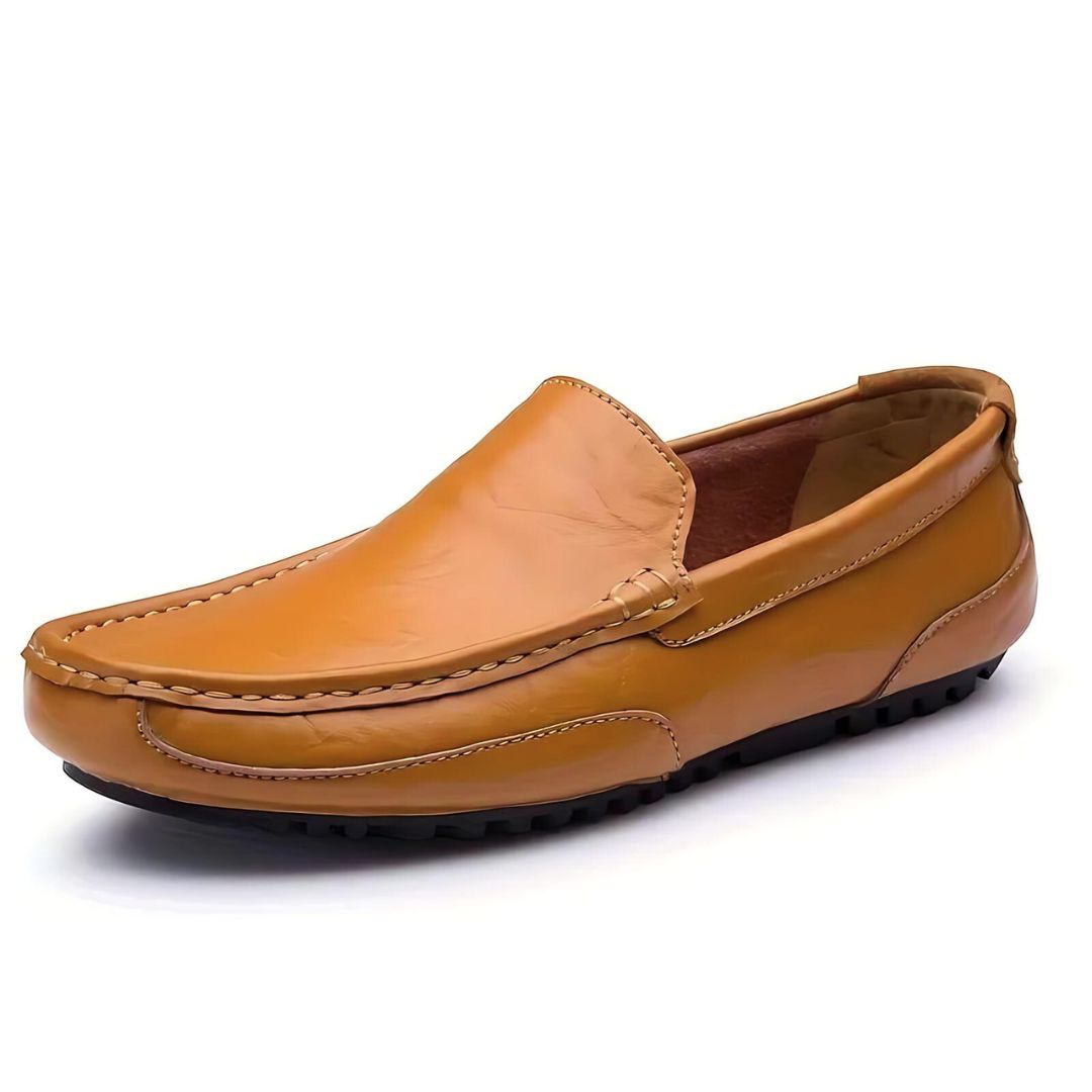 Herrens Loafers Läder Elegant Komfort 0
