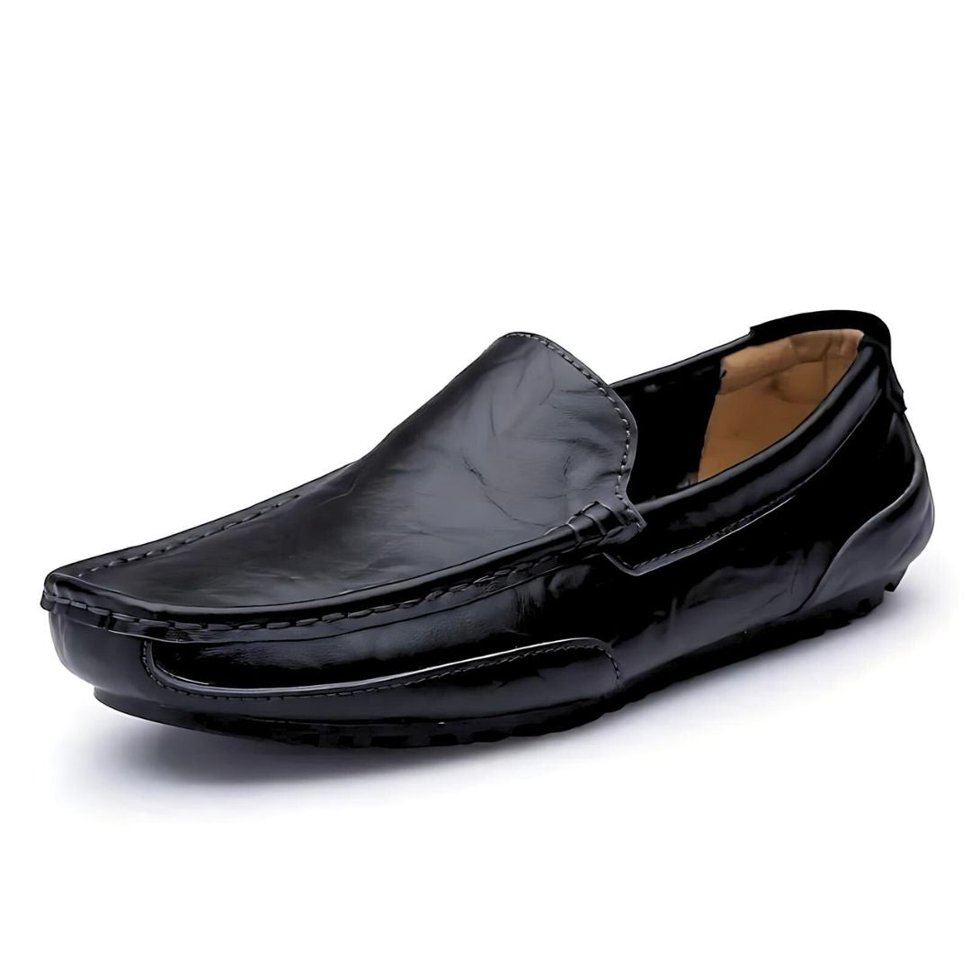 Herrens Loafers Läder Elegant Komfort 6