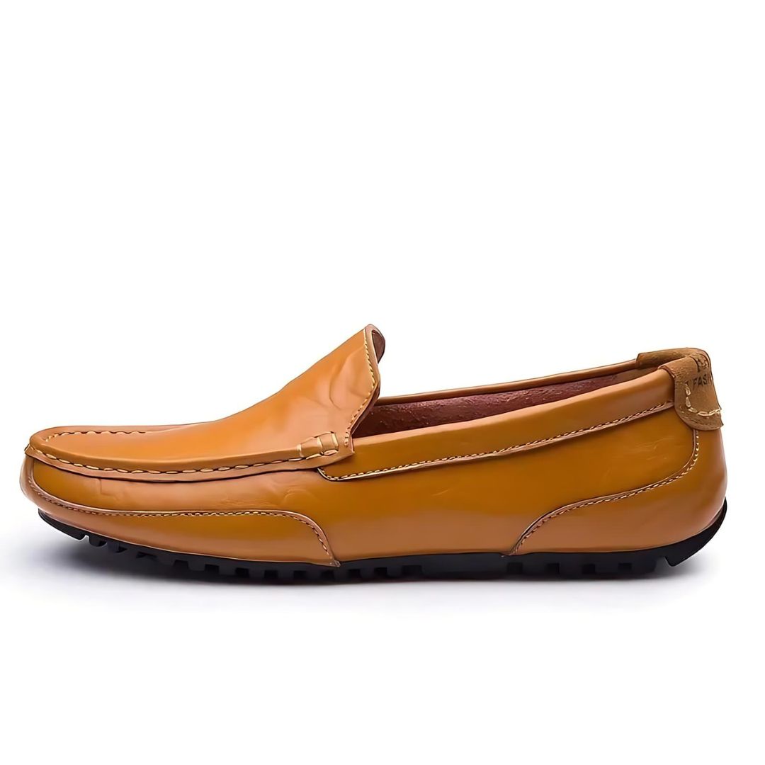 Herrens Loafers Läder Elegant Komfort 8