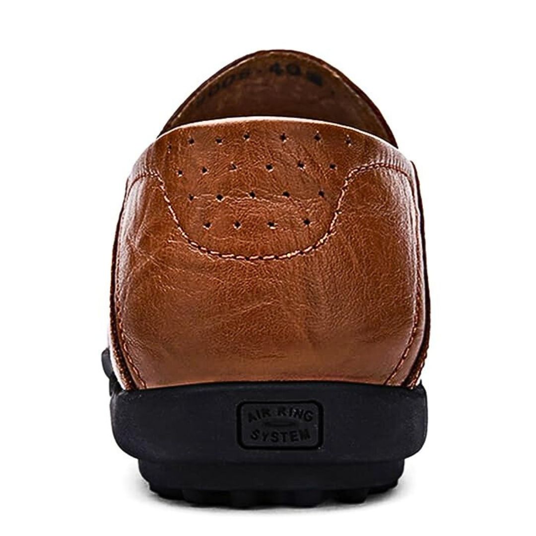Herrens Loafers i Läder med Luftflöde 4