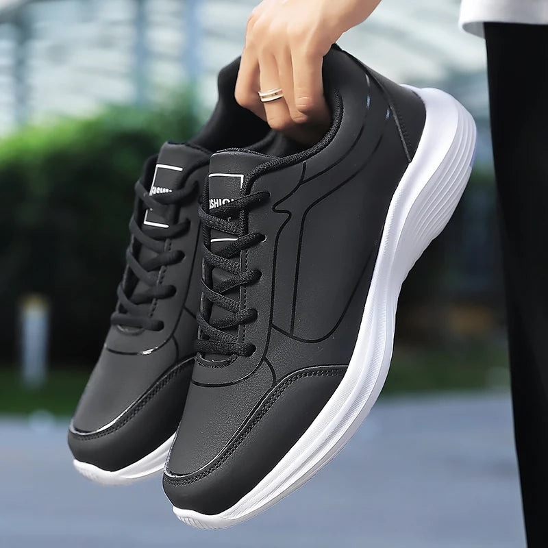 Herrens Löparskor Vinter Andningsbara Sneakers Syntetiska Material 3