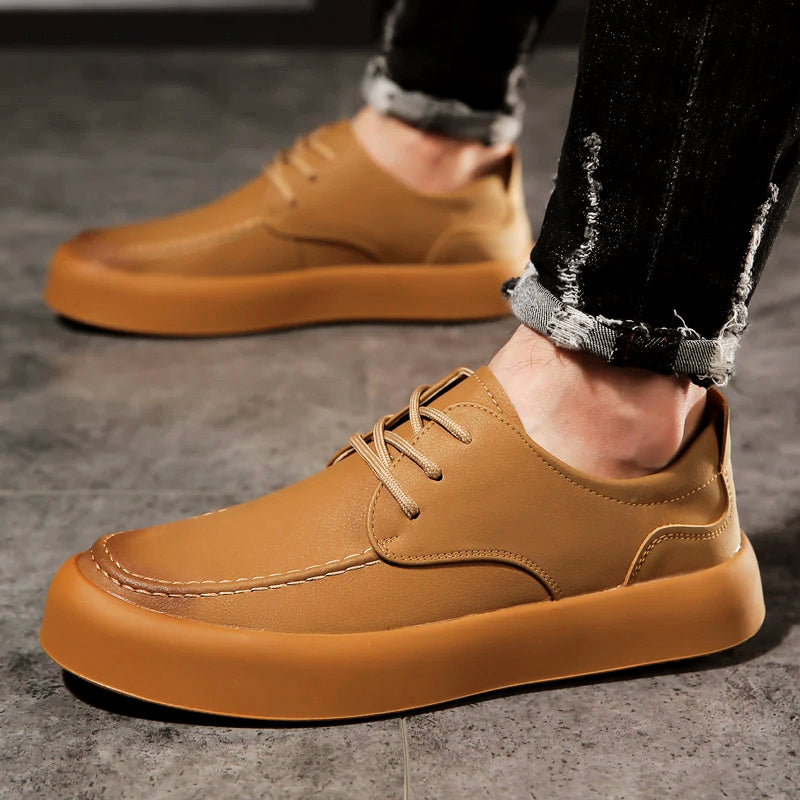 Herrens Platta Skor Casual Stil 3