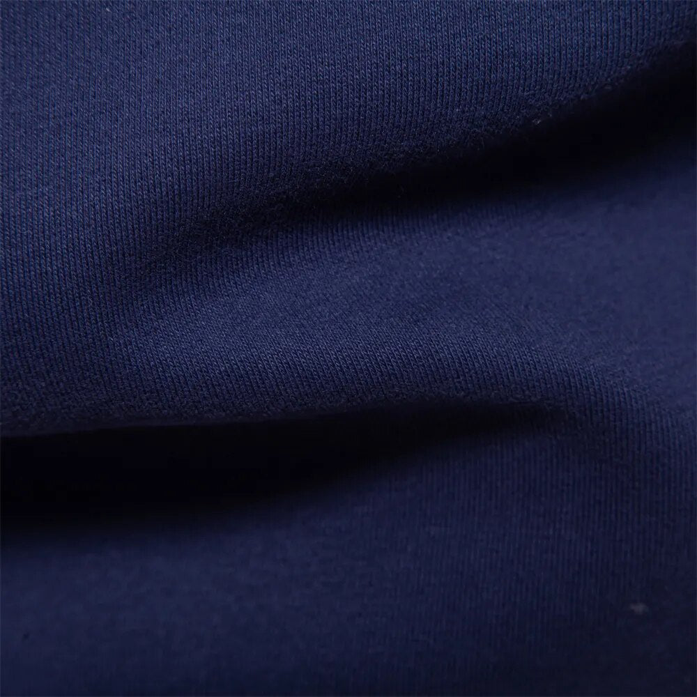 Herrens Polo Sweatshirt med Retro Stil 7