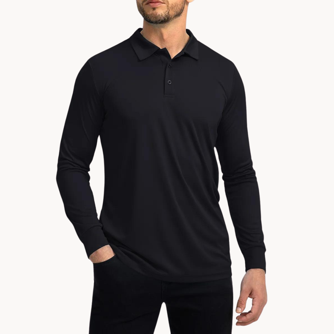 Herrens Polo T-shirt med Klassisk Krage 1