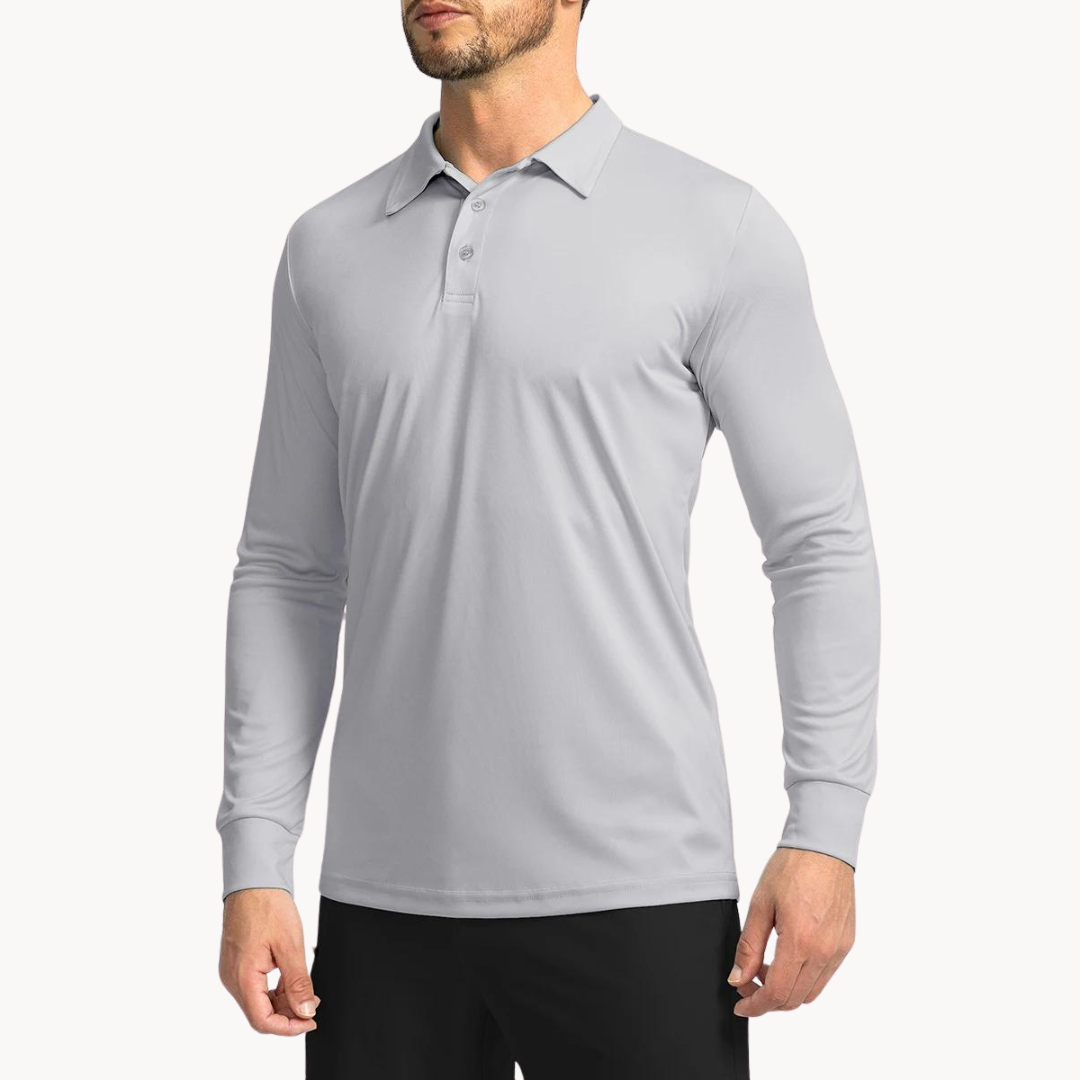 Herrens Polo T-shirt med Klassisk Krage 2