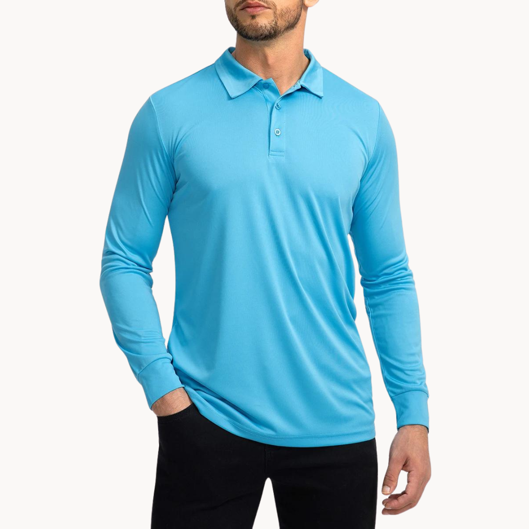 Herrens Polo T-shirt med Klassisk Krage 3