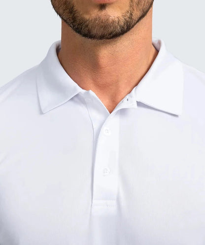 Herrens Polo T-shirt med Klassisk Krage 7