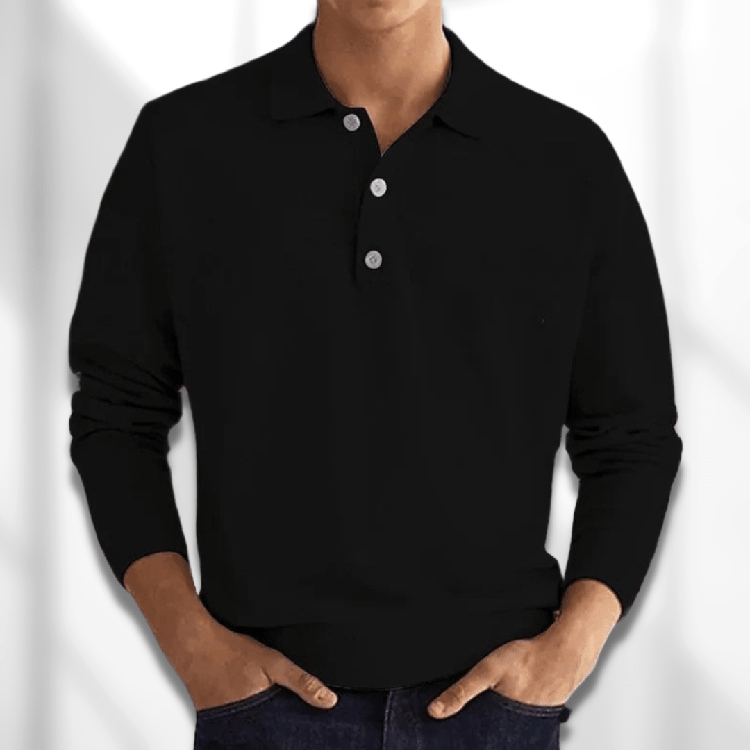 Herrens Polohemd Modern Design Mjuk Tyg 1