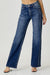 Herrens Raka Jeans Mörk Denim 1