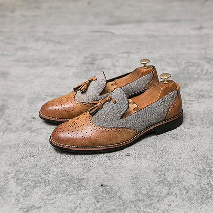 Herrens Retro Loafers Stiliga 2