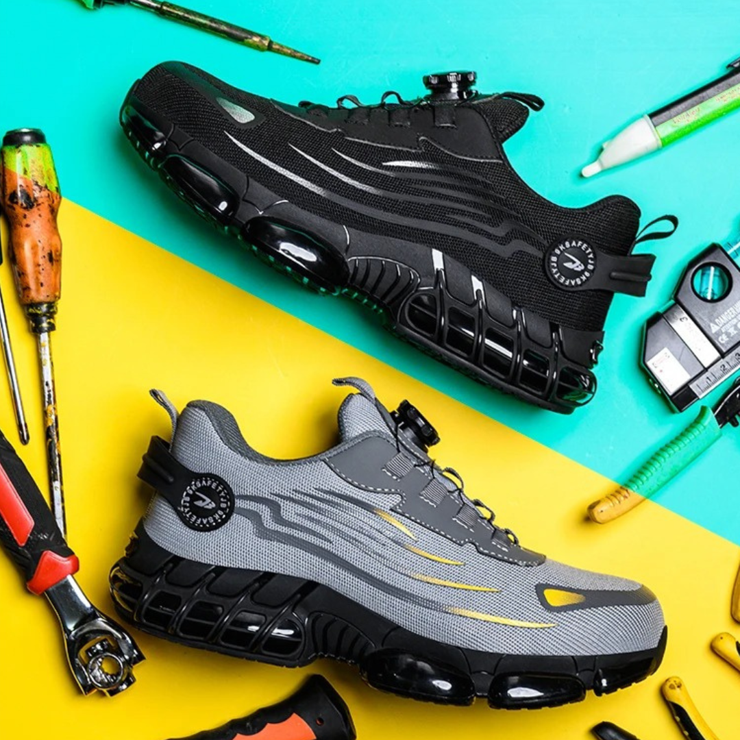 Herrens Säkerhetsskor med Robust Design 3