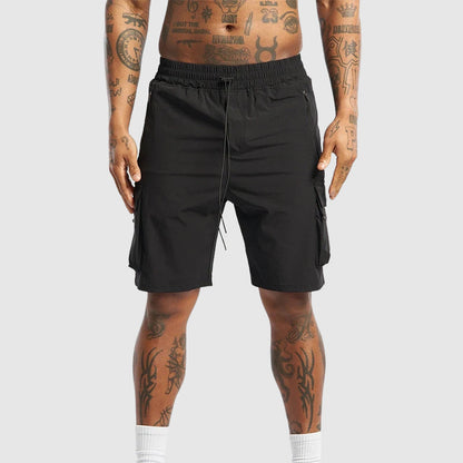 Herrens Shorts med Lastfickor och Avslappnad Passform 2