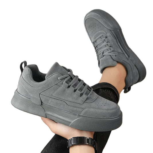 Herrens Sneakers Minimalistisk Stil 0