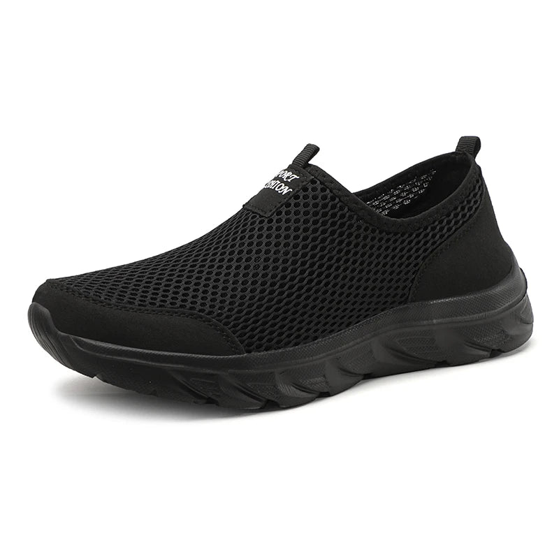 Herrens Sneakers Slip-On Andningsbara Material för Vardag och Utomhusbruk 6