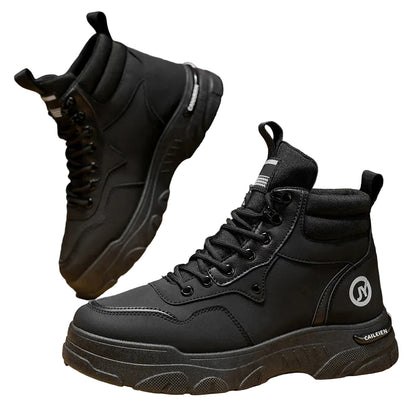 Herrens Sneakerstövlar Höga Skaft 0