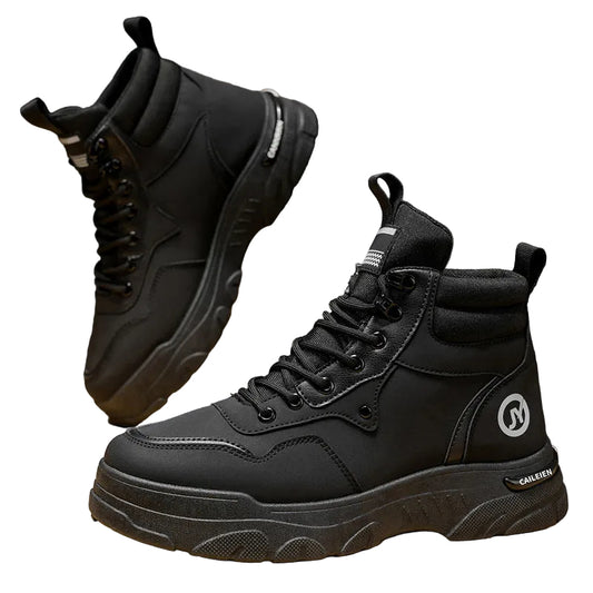 Herrens Sneakerstövlar Höga Skaft 0
