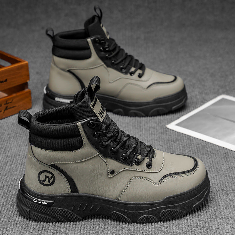 Herrens Sneakerstövlar Höga Skaft 2