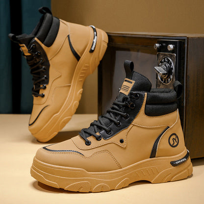 Herrens Sneakerstövlar Höga Skaft 4