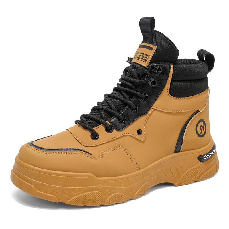Herrens Sneakerstövlar Höga Skaft 5