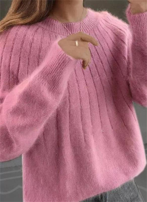Herrens Stickad Pullover Kaschmir Casual 2