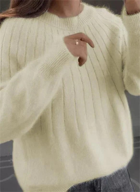 Herrens Stickad Pullover Kaschmir Casual 3