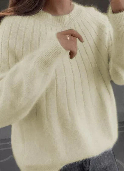 Herrens Stickad Pullover Kaschmir Casual 3