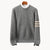 Herrens Stickad Tröja Crewneck 9