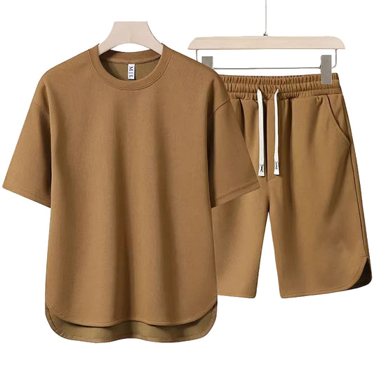 Herrens T-shirt och Shorts Set 0