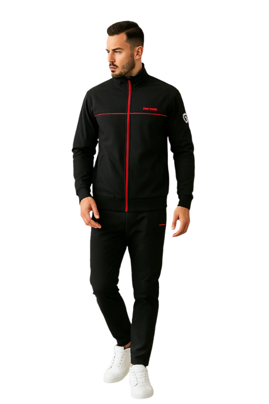 Herrens Träningspak Sportig Design Tweed Mjuk Blandning 0