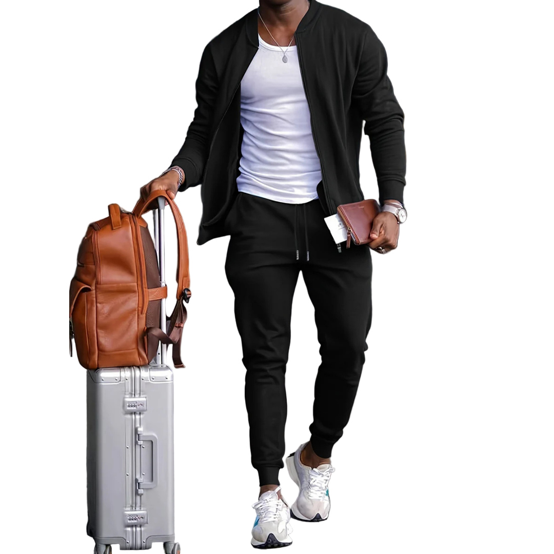 Herrens Tvådelat Set Lätt Bomull 0