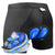 Herrens Vadderade Cykelbyxor Med 5D Polstring Och Andningsbart Material 0