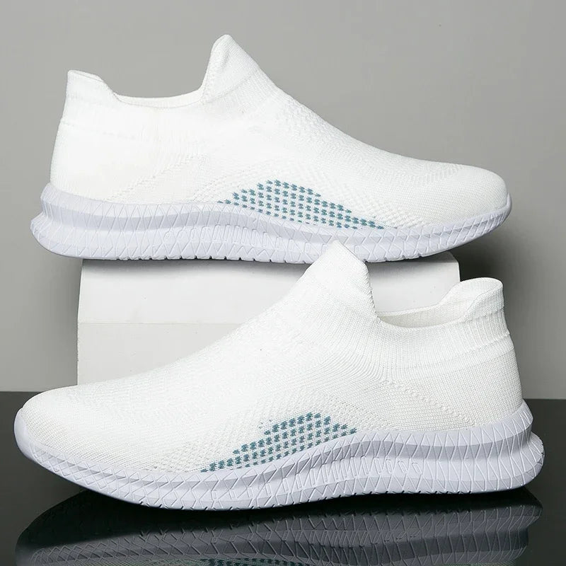 Herrens Vandringsskor Lätta Andningsbara Slip-on 5