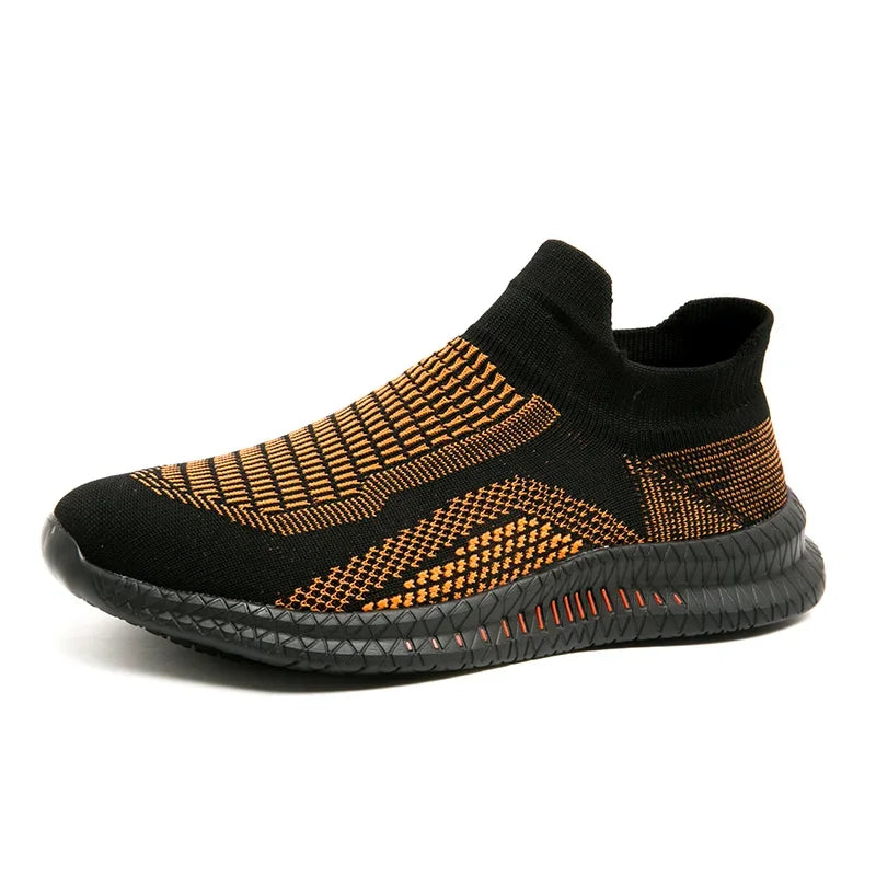 Herrens Vandringsskor Lätta Andningsbara Slip-on 6