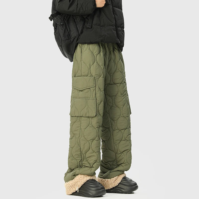 Herrens Vida Ben Byxor Quiltade 1